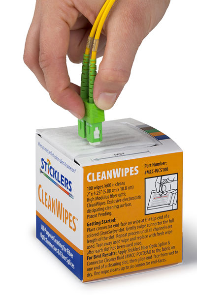 MCC-WCS100 Optical Grade Cleaning Wipes